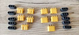 5 Paar Amass 3 Pol MR60 Stecker / Kupplungen zu verkaufen