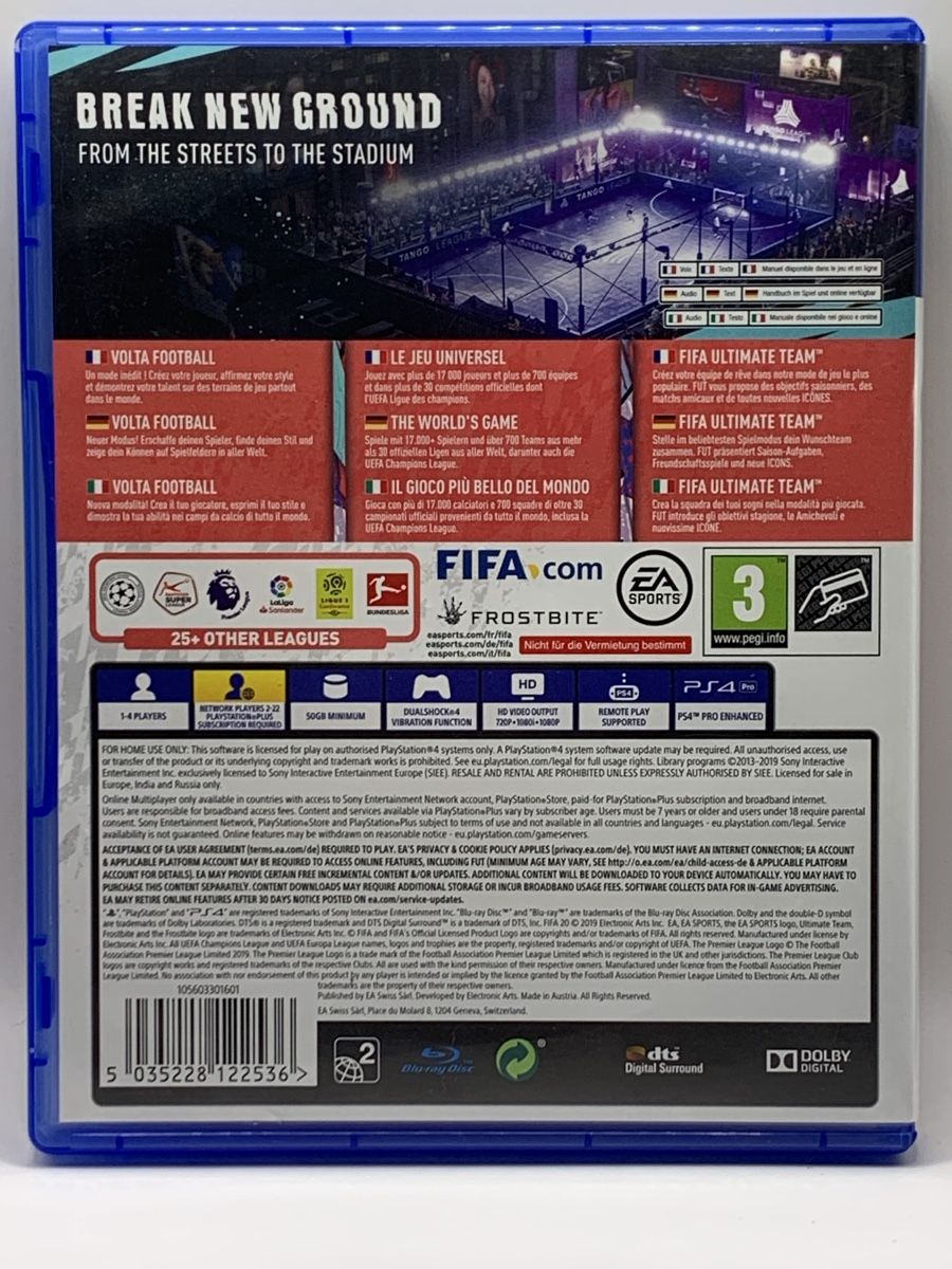 Sony Jeux: FIFA 20 - PS4 - DE – D'occasion à Ostermundigen par RG-Collector 1