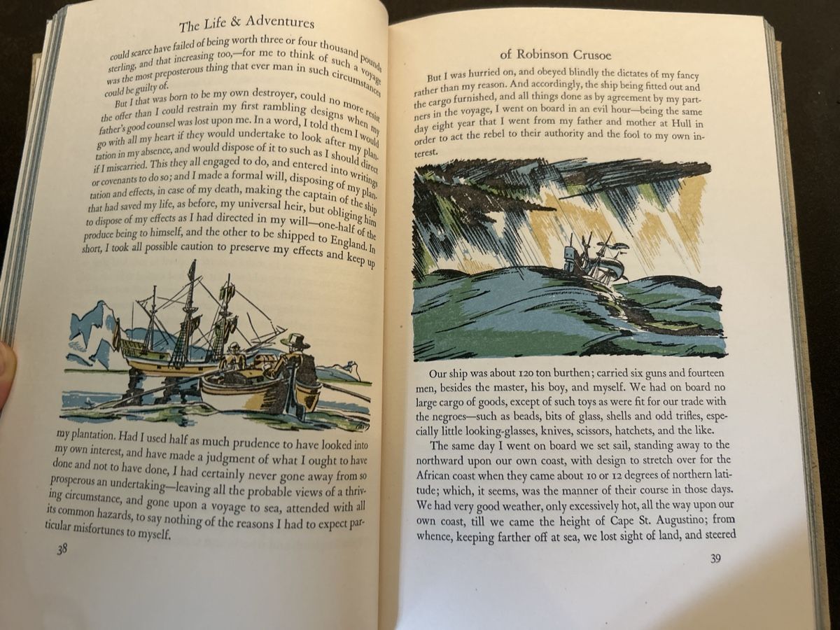 Libri: Robinson Crusoe by Daniel Foe – Usato da Céligny venduto da isa_lgy2 3