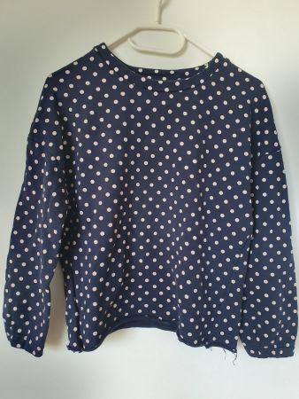 Sale- Zara Trafaluc Damen-Sweatshirt mit Pünktchen Grösse M