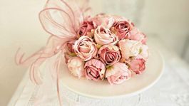 Rosenkugel Rosendeko Rosen Shabby Chic Hochzeit Muttertag