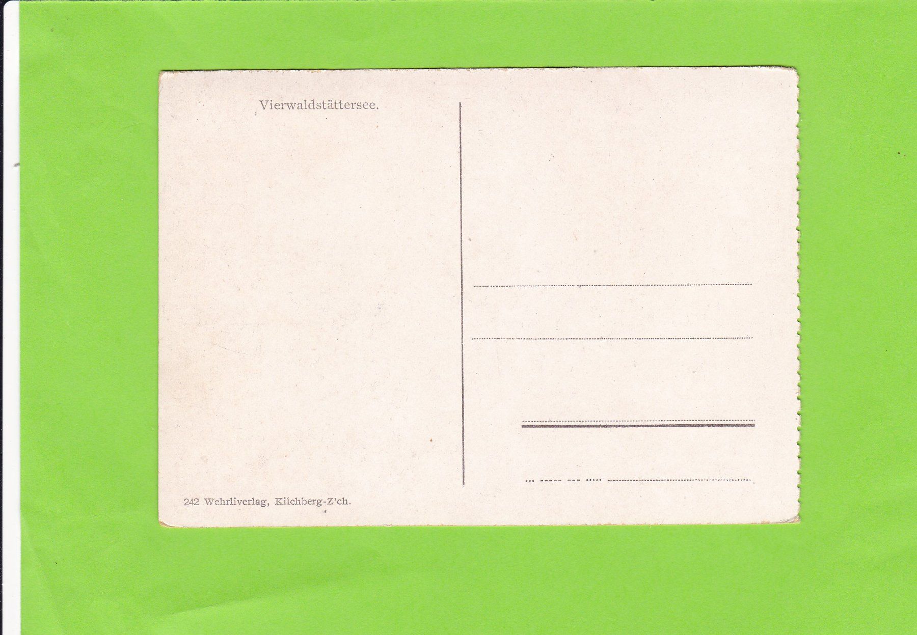 Cartoline postali: Panorama Vierwaldstättersee – Usato da St. Peterzell venduto da neckertal 1