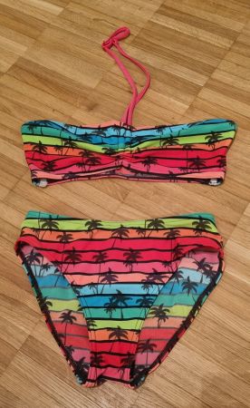 Badeanzug / Bikini / Zweiteiler - Gr. 158/164