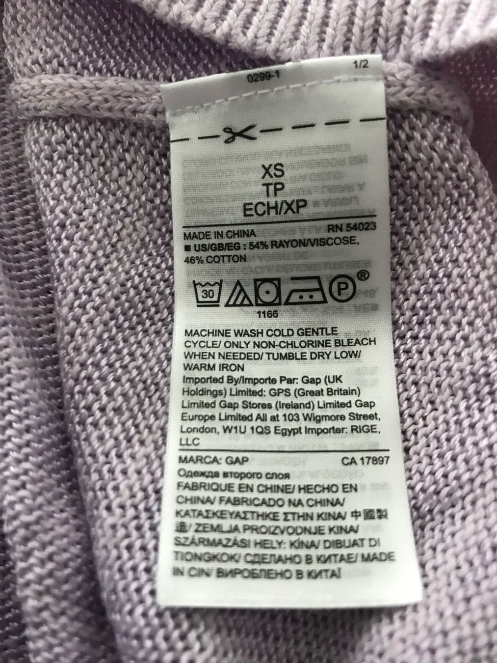 Gap Pulls & Sweat-shirts: Pullover - GAP - Grösse XS – Neuf (Voir description) à Oberuzwil par jabano 2