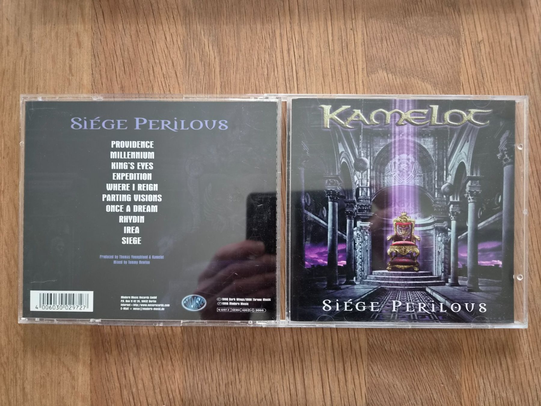 CD: CD Kamelot - Siege Perilous, 1998 – Usato da Nebikon venduto da Harley-Davidson01