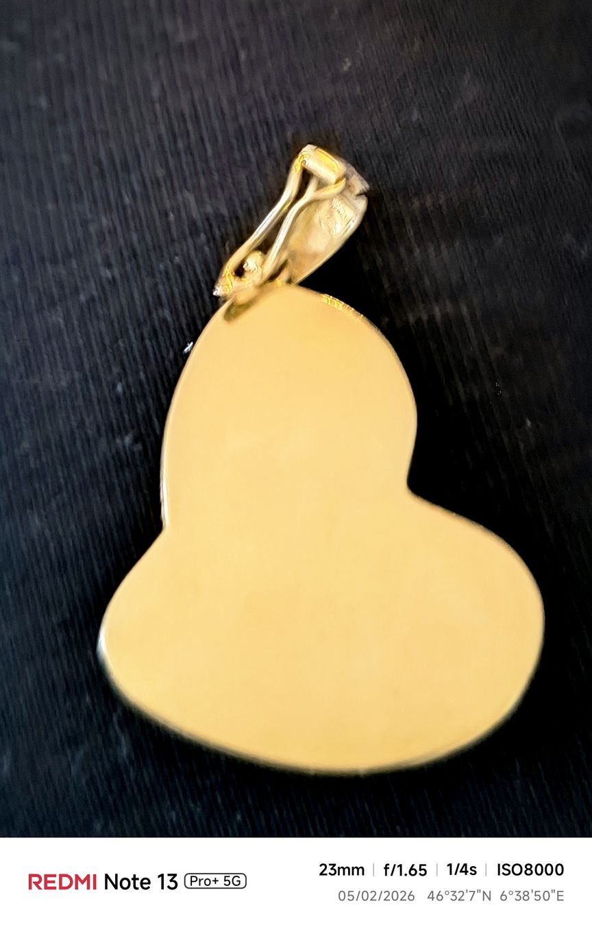 Catenine: pendentif en or jaune et perle Australienne – Nuovo (secondo la descrizione) da Genève venduto da tur_r7fr
