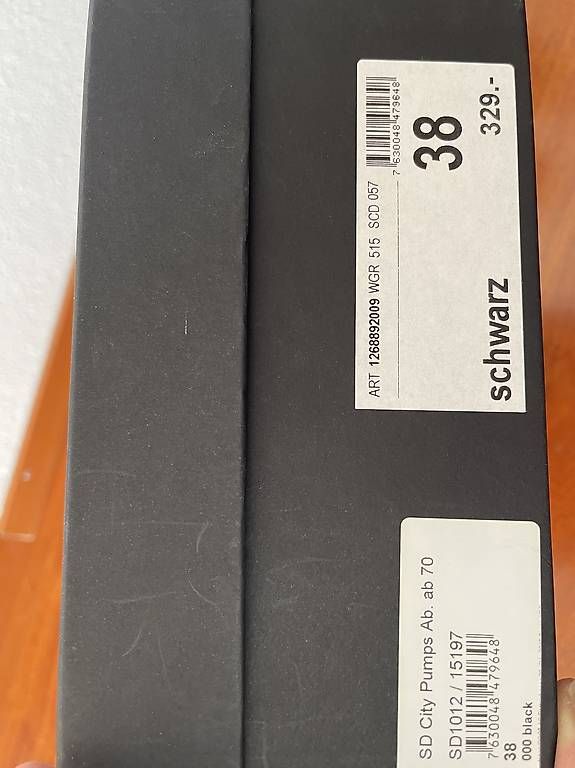 Scarpe da donna: Schwarzer Pump Gr.38 von Navyboot – Usato da Buchs ZH venduto da wunderwelt74 3