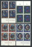 1970, Pro Patria, Viererblöcke **