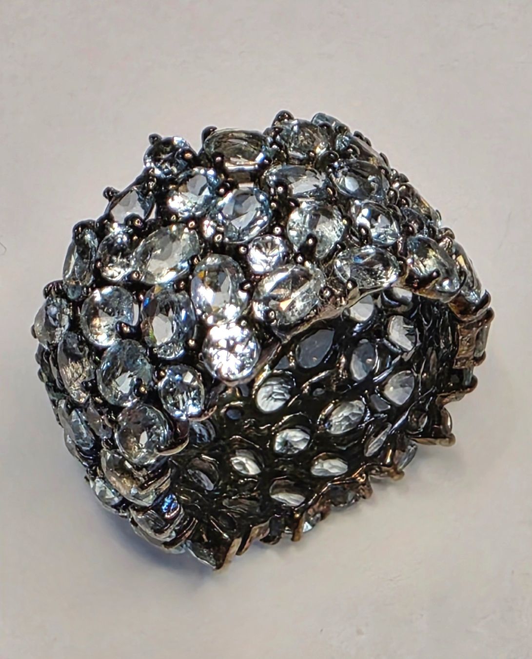 Ringe: Blau Topas Eternity Ring – Neu (gemäss Beschreibung) aus Zürich von adriben 1