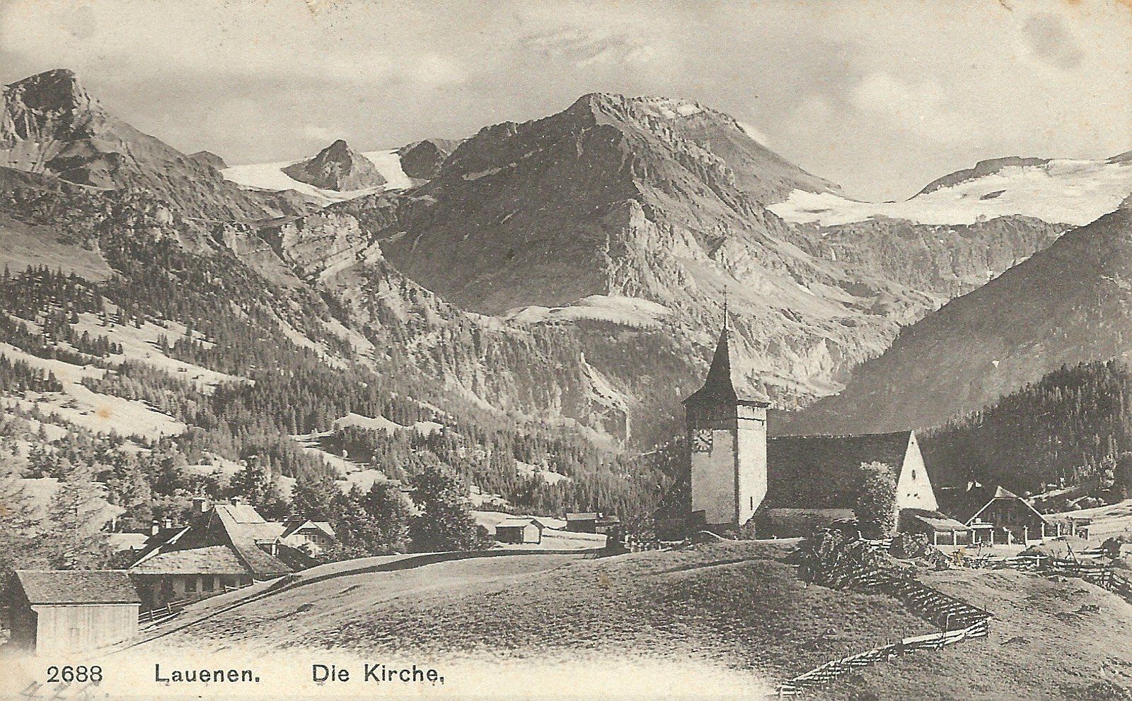 Cartoline postali: Lauenen / Saanenland – Usato da Flums venduto da Guscha1
