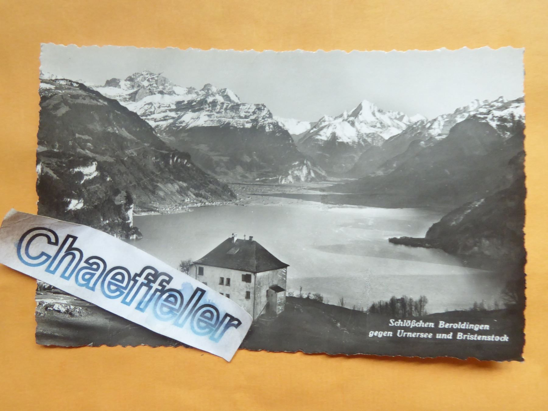 Cartoline postali: Schlösschen Beroldingen gegen Untersee – Nuovo (secondo la descrizione) da Zürich venduto da Chaeffeler