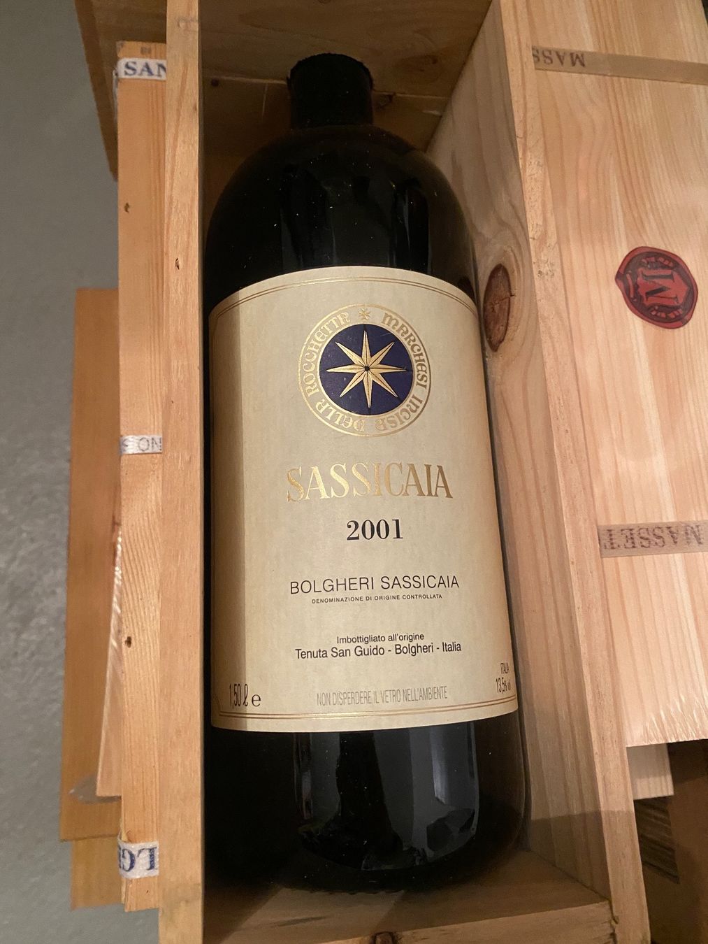 Sassicaia Vino: SASSICAIA Magnum 2001 – Usato da Grenchen venduto da O.r.i.g.