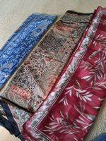 3x FOULARD  SCHAL  HALSTUCH