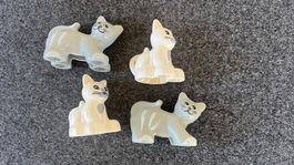 4 LEGO Duplo Katze Katzen Tiere