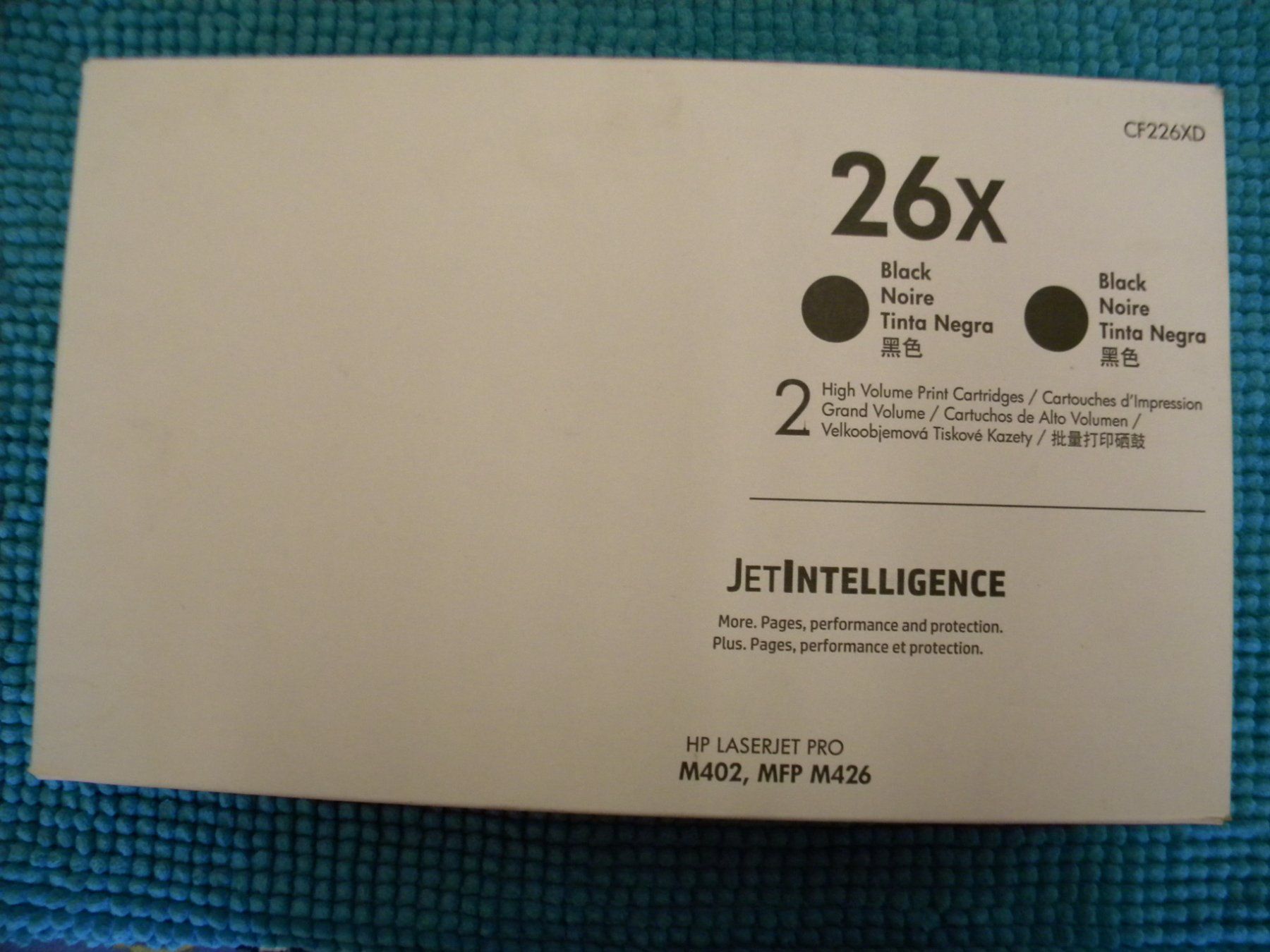 Hewlett Packard Cartucce per stampanti & toner: CF226XD  26X  Doppelpaket – Nuovo e nell'imballaggio originale da Bühler venduto da Wini100