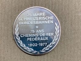 75 ans chemins de fer fédéraux - 1902 - 1977
