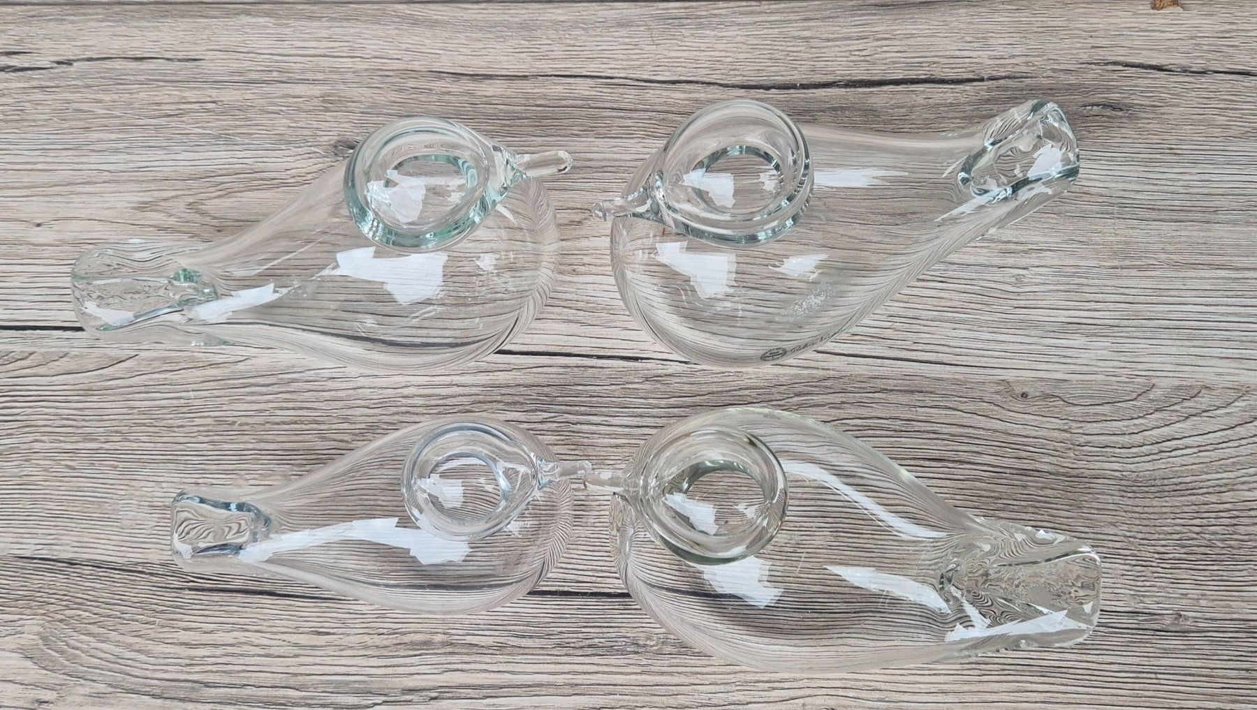 Glasi Hergiswil Bicchieri: 4 Glasi Hergiswil Glas Enten – Usato da Neerach venduto da SilliS 1
