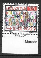 Nr. 1005 mit ET Vollstempel Neuchâtel 15.9.2000