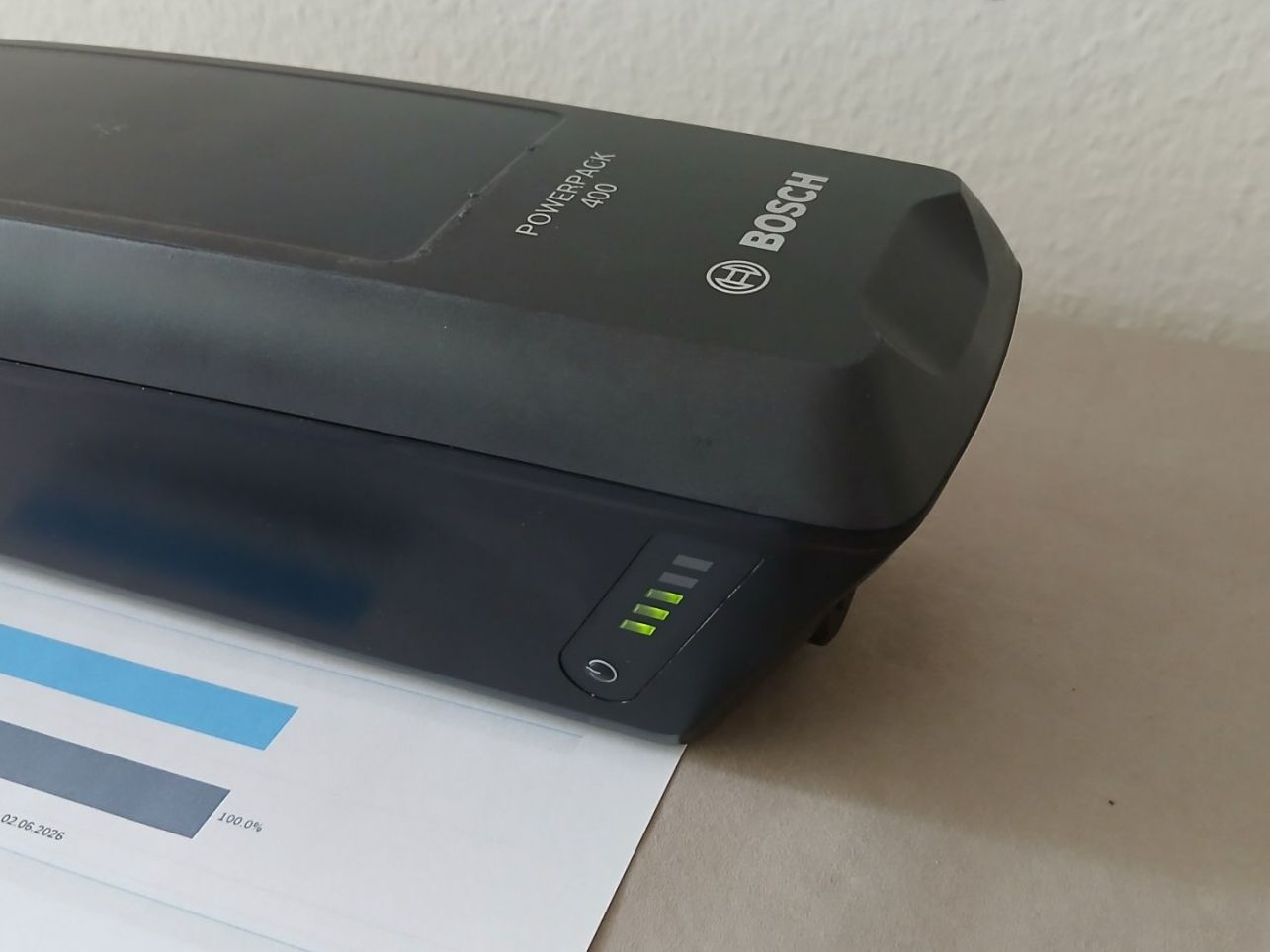 Bosch Akkus: Bosch Powerpack 400 mit 492Wh - inklusive Messbericht – Gebraucht aus Winterthur von .-thx-. 2