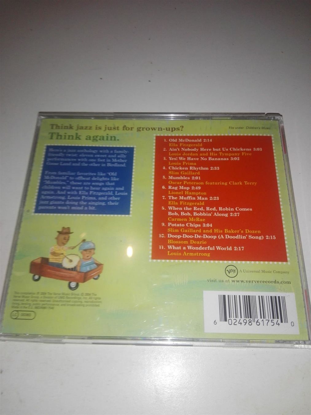 CD: Jazz for Kids: Sing-Clap-Wiggle & Shake – Usato da St. Gallen venduto da elk2021 5