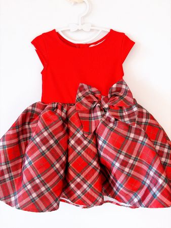 Vestito Abito Rosso Bambina H&M taglia 1,5-2 anni