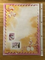 8 Spezial A4 Diddle Papiere - inkl. Briefmarken