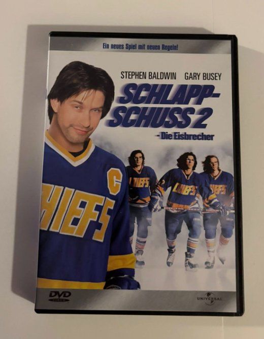 Alle DVDs: Schlappschuss 2 Die Eisbrecher vergriffene  DVD Ver.jg 2002 – Gebraucht aus lupfig von maniacs666