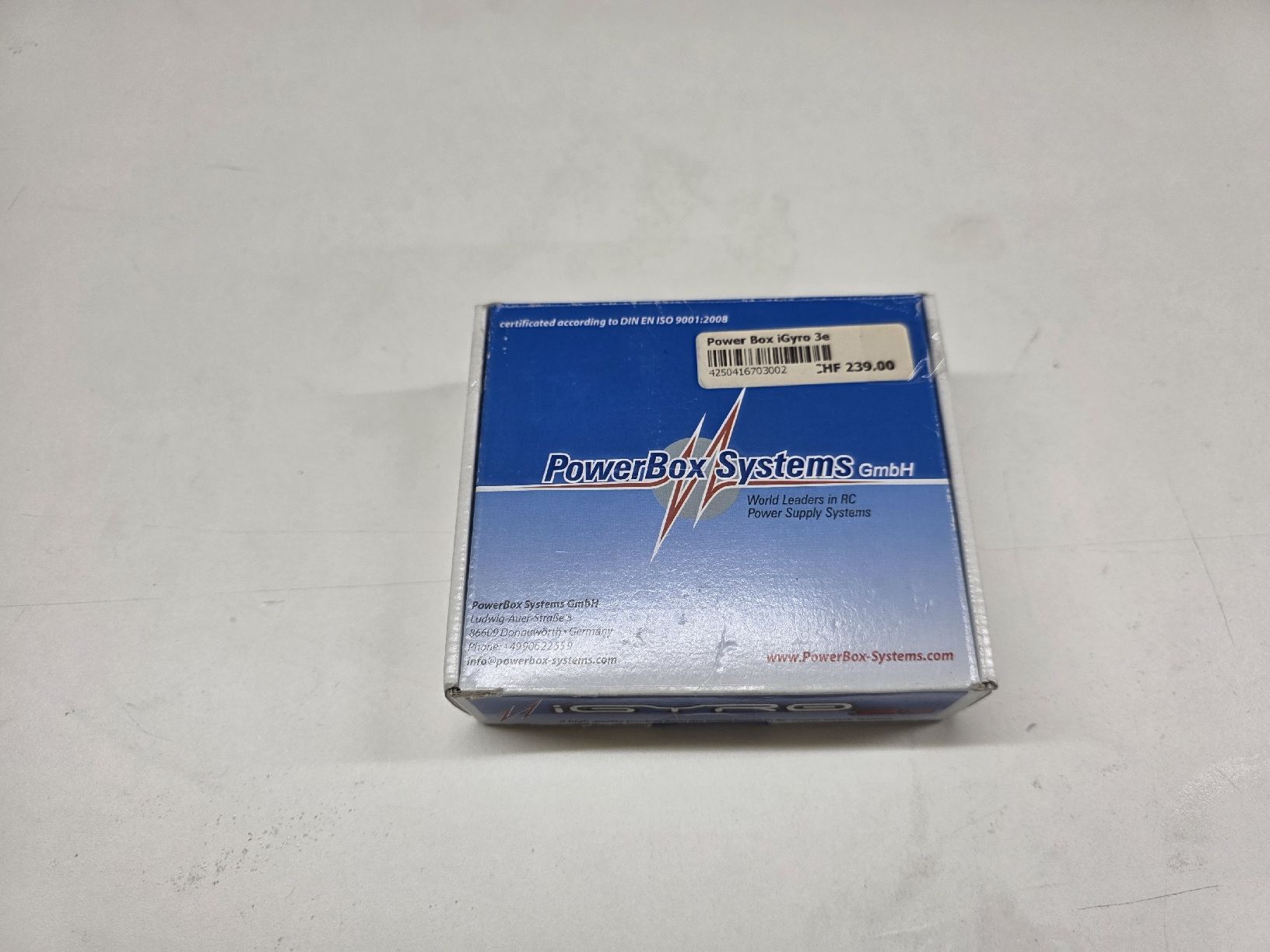 RC Modellbau: Powerbox IGyro 3e – Neu und originalverpackt aus Rüti ZH von Madeira14