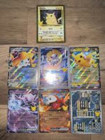 7 Pokemon Karten Set Pikachu Jubiläum neuer Zustand