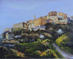 - Italienisches Gemälde - 40x50 cm