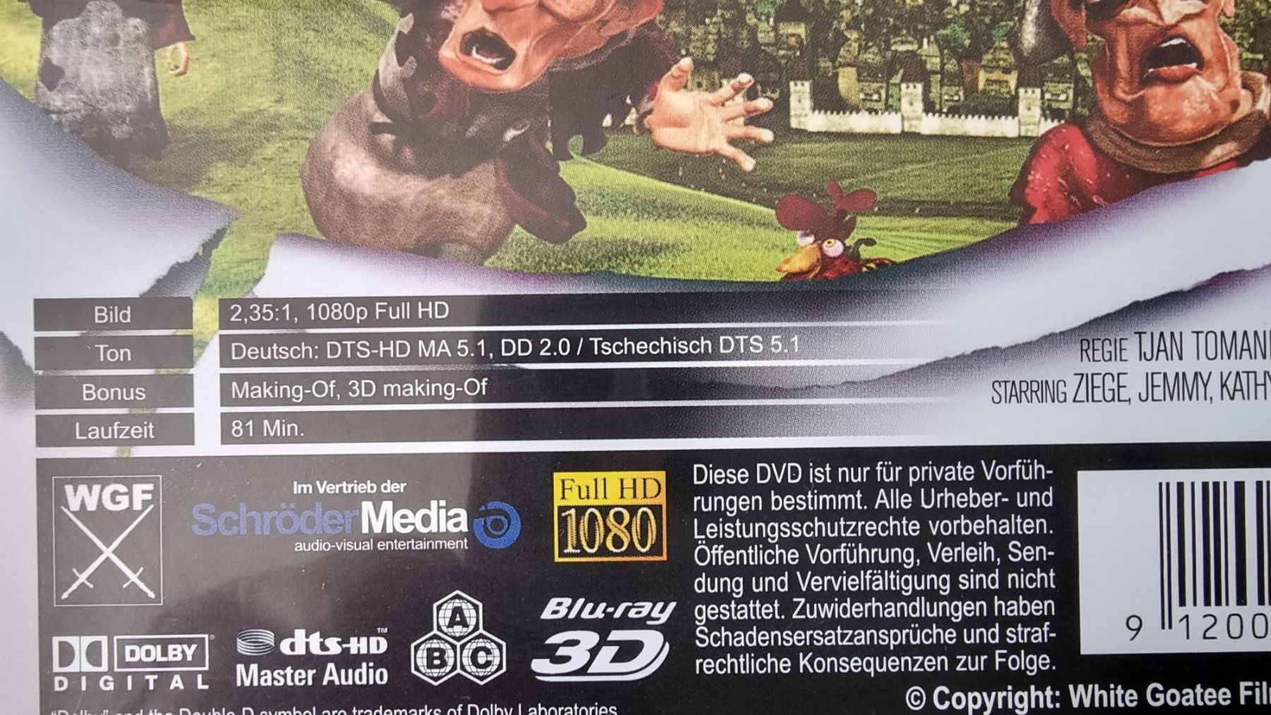 Tous les DVDs: Blu Ray - Goat Story / 3D – D'occasion à Oetwil am See par fineli2 1