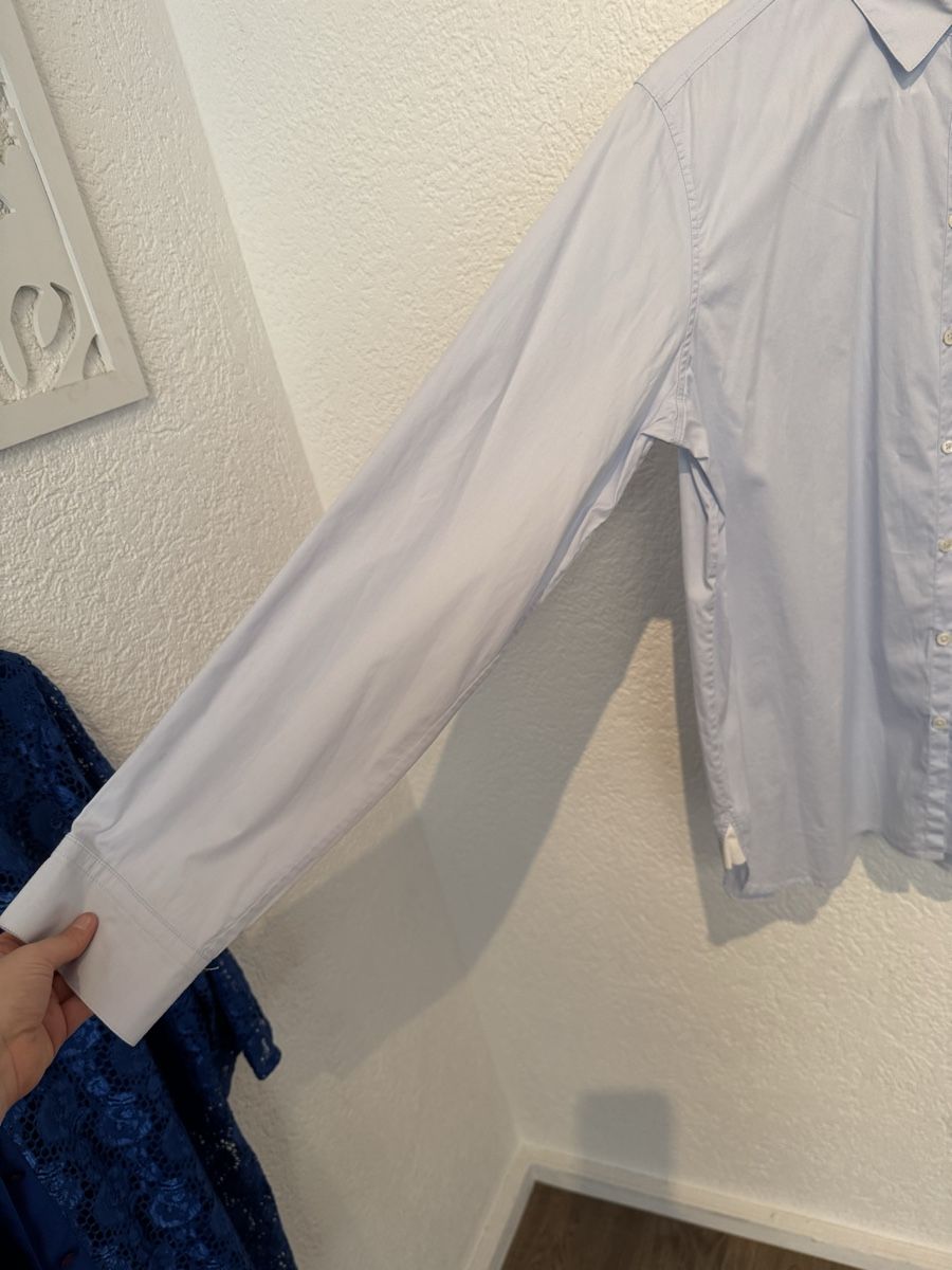 Camicette: Max Volmáry Bluse Hemd hellblau Gr. 42 – Usato da Fislisbach venduto da KolibriSecondhand 3