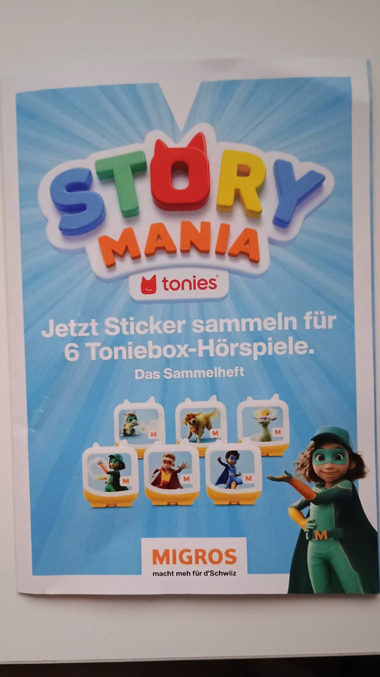 Migros Raccolte di bollini & punti: 8 Story Mania Sticker – Nuovo (secondo la descrizione) da Urtenen-Schönbühl venduto da Falia