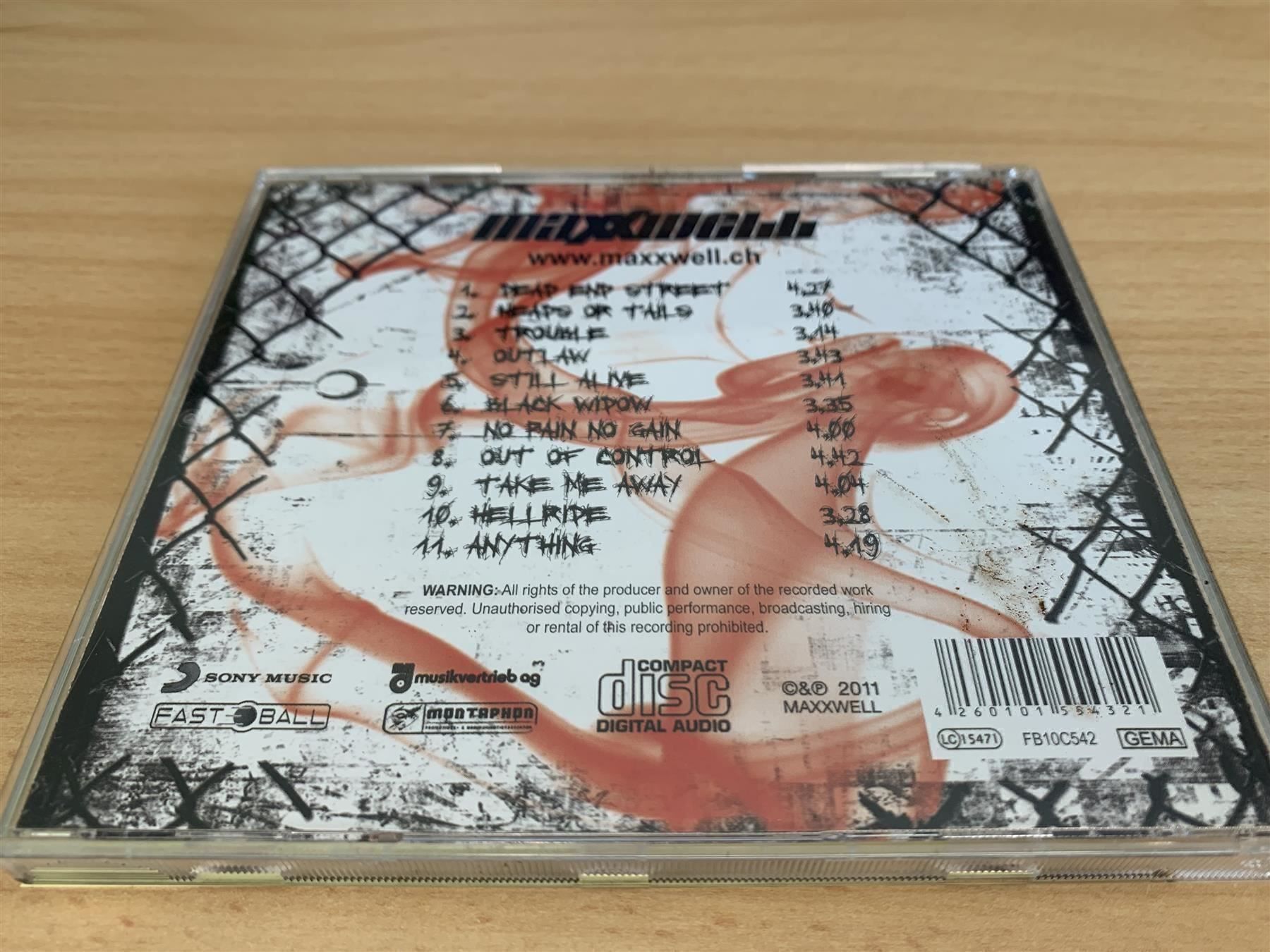 CDs: Maxxwell – All In – Gebraucht aus Rikon im Tösstal von Alpenmutz 1