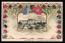 Litho Zürich, Eidg. Polytechnikum, Wapp
