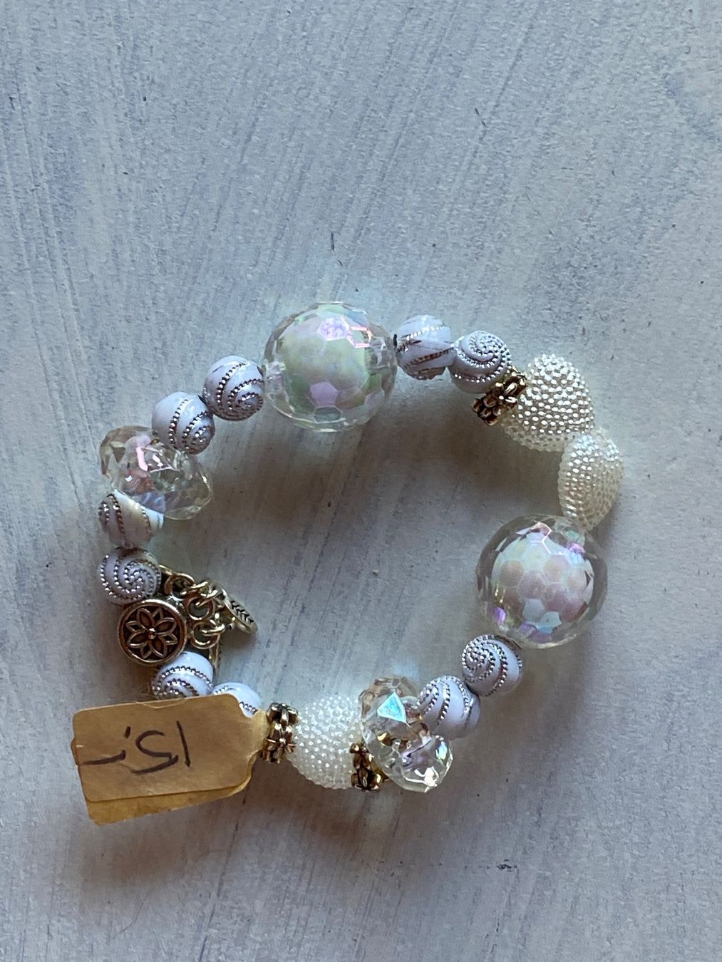 Bracciali & Braccialetti: PERLENARMBAND,HANDGEMACHT – Nuovo e nell'imballaggio originale da Meienried venduto da ManuelaBoutique
