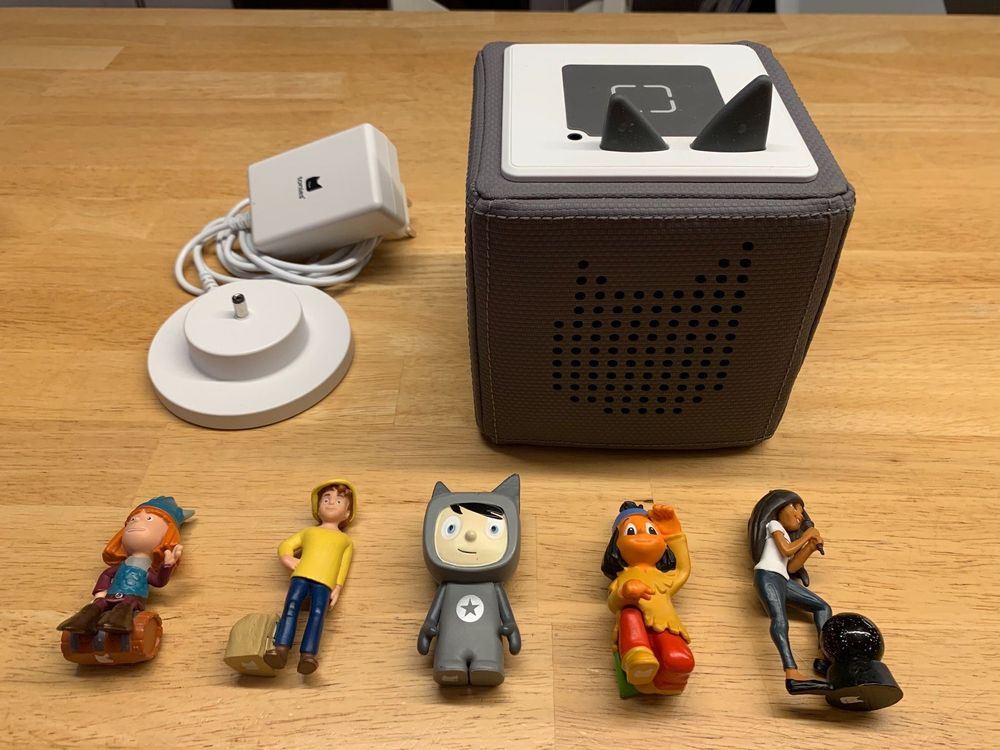 Toniebox + 5 Figuren wenig gebraucht Kaufen auf Ricardo