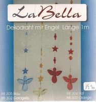 Engelgirlande (Bastelpackung) blau