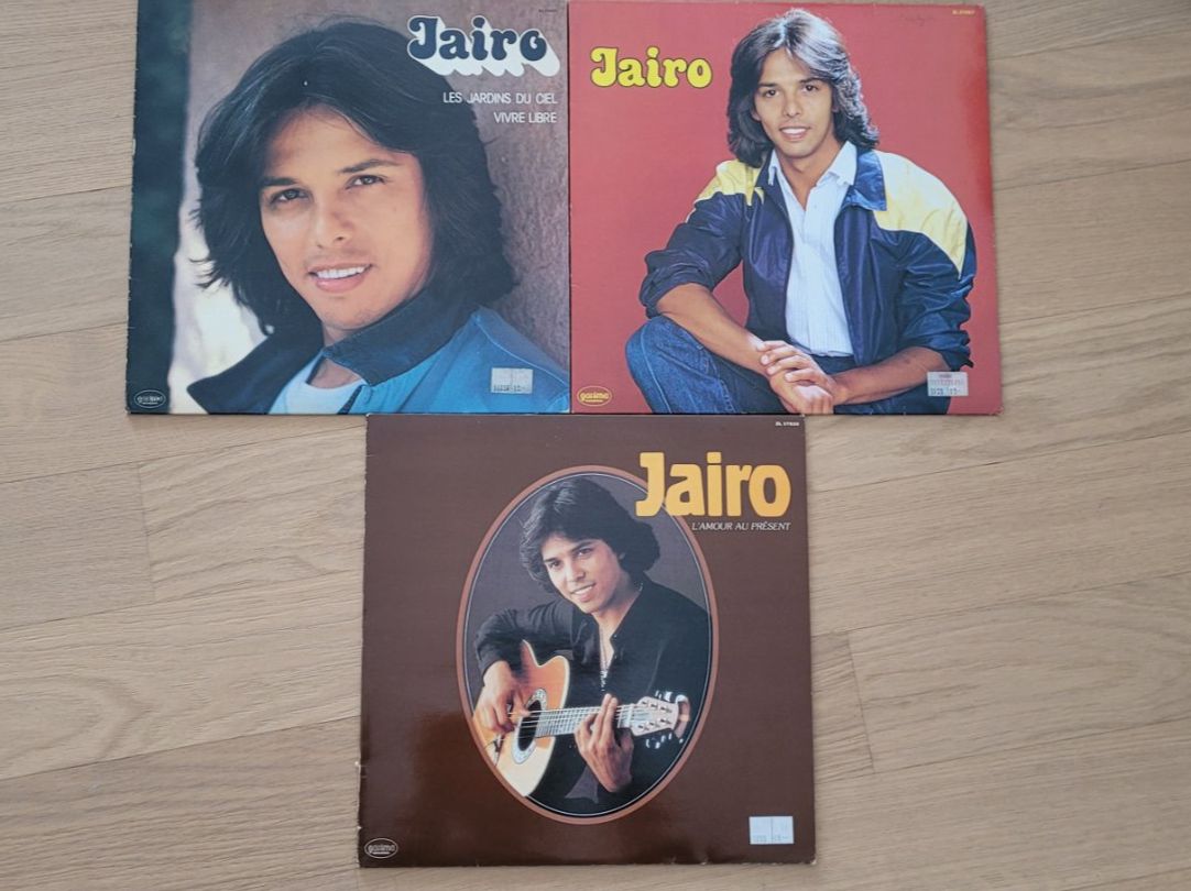Dischi in vinile: 3 LP  Jairo – Usato da Martigny venduto da MZ-67