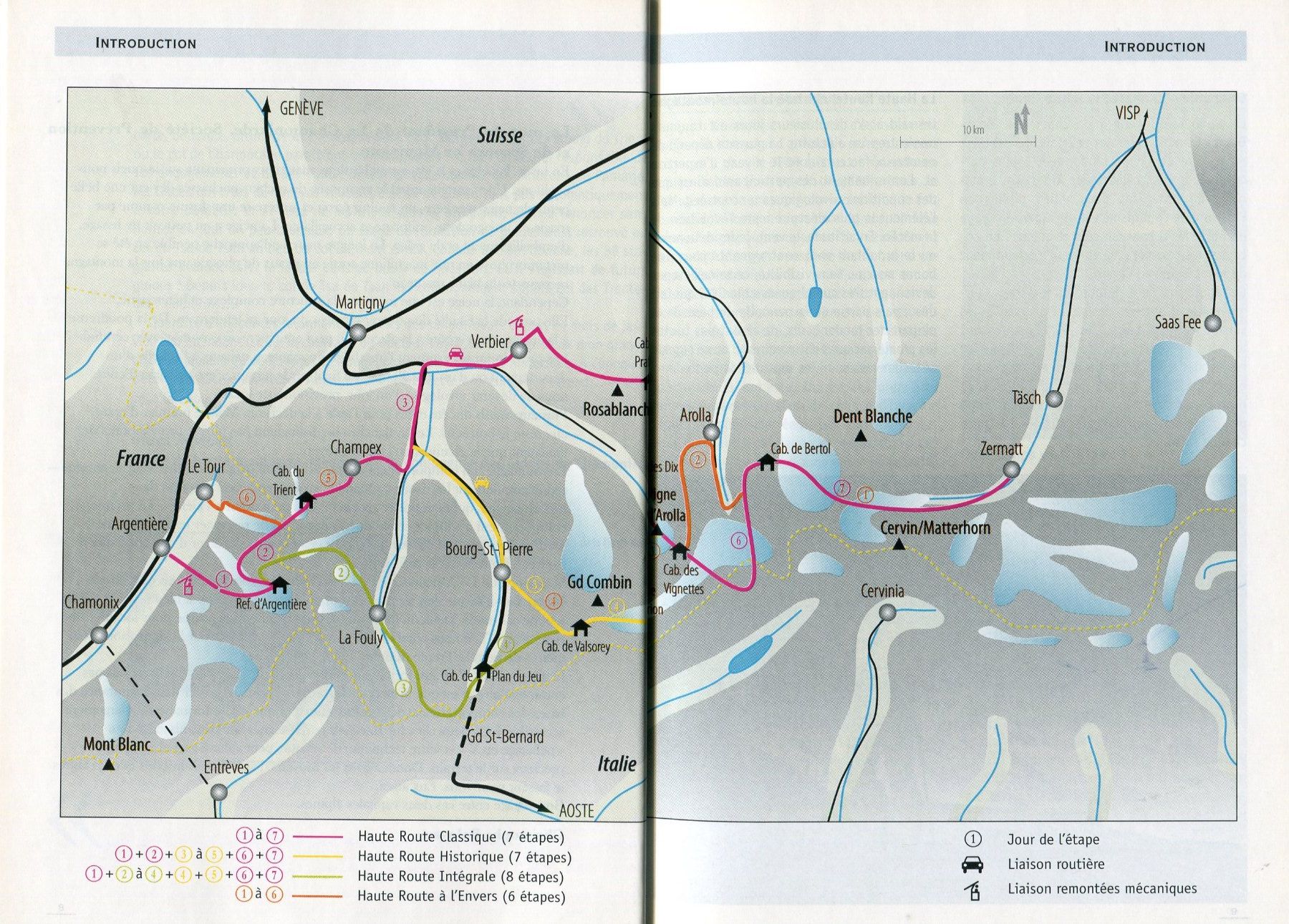 Bücher: HAUTE-ROUTE :  Chamonix > Zermatt et V.V. – Gebraucht aus Les Avants von soyouz63 3