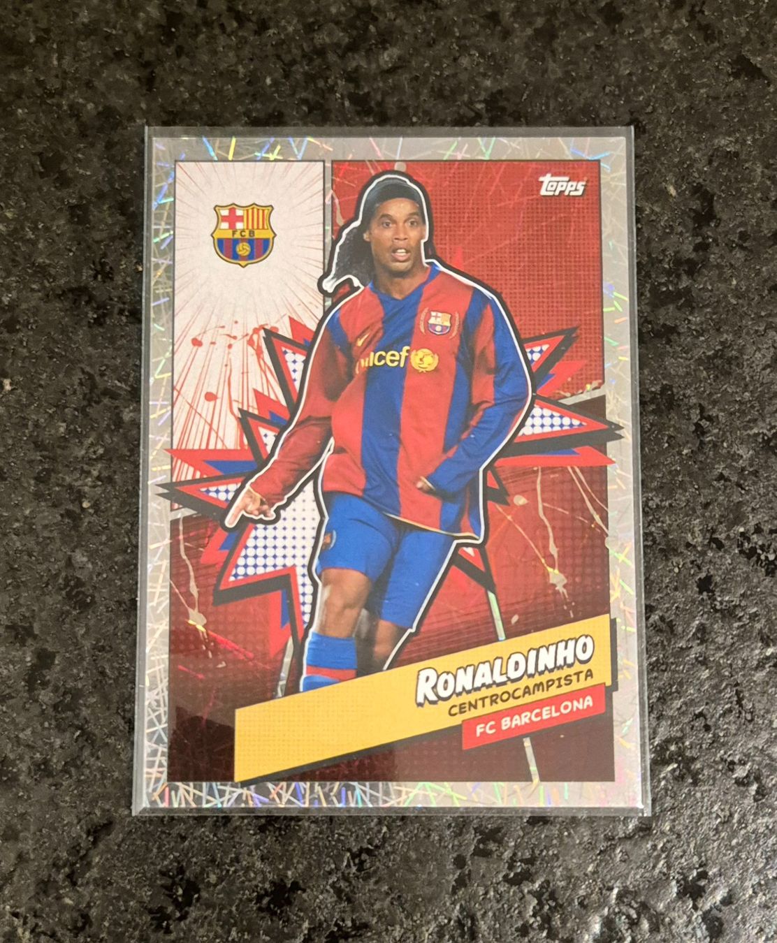 Topps Carte collezionabili: Ronaldinho - Barcelona - Topps – Nuovo (secondo la descrizione) da Burg AG venduto da Danoe