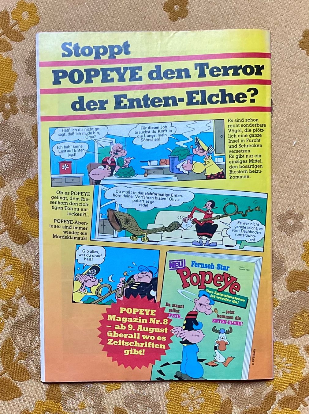 Fumetti: Popeye der Seemann Heft Nr 7 von 1983 – Usato da Endingen venduto da nathan05 9
