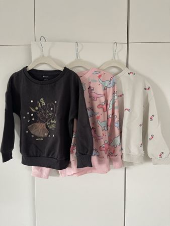 Kleiderset 3 Sweatshirts für Kinder – Gr. ca. 104 (4 Jahre)