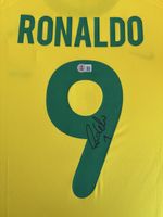 RONALDO Signed Autographed Jersey Brazil From Beckett