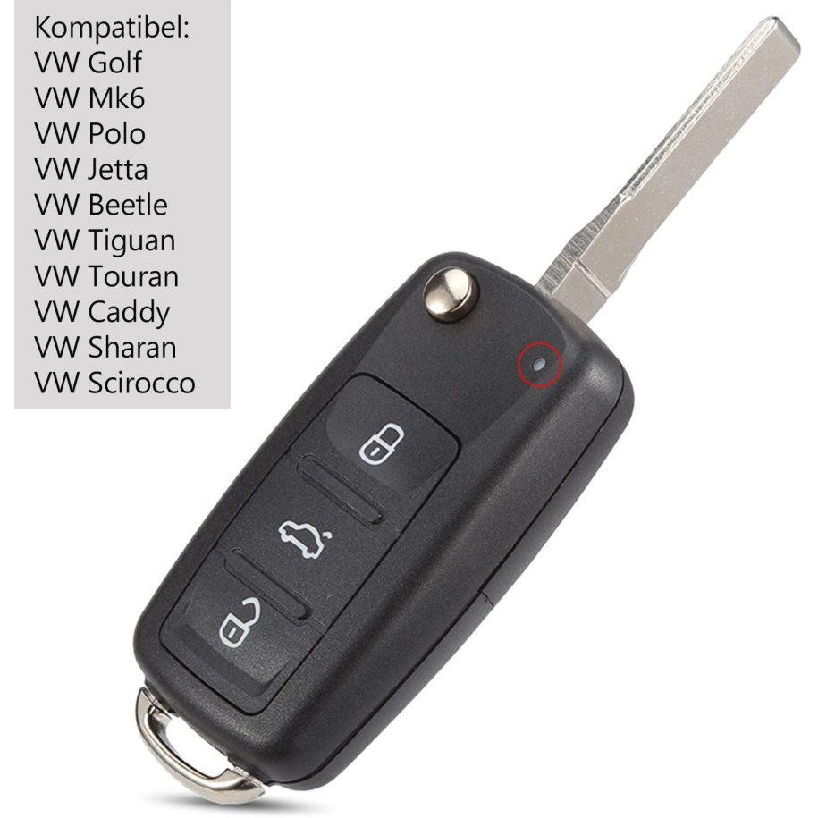 VW Chiavi: Volkswagen Schlüsselgehäuse – Nuovo e nell'imballaggio originale da Flawil venduto da SELMANAUTOTEILE 5