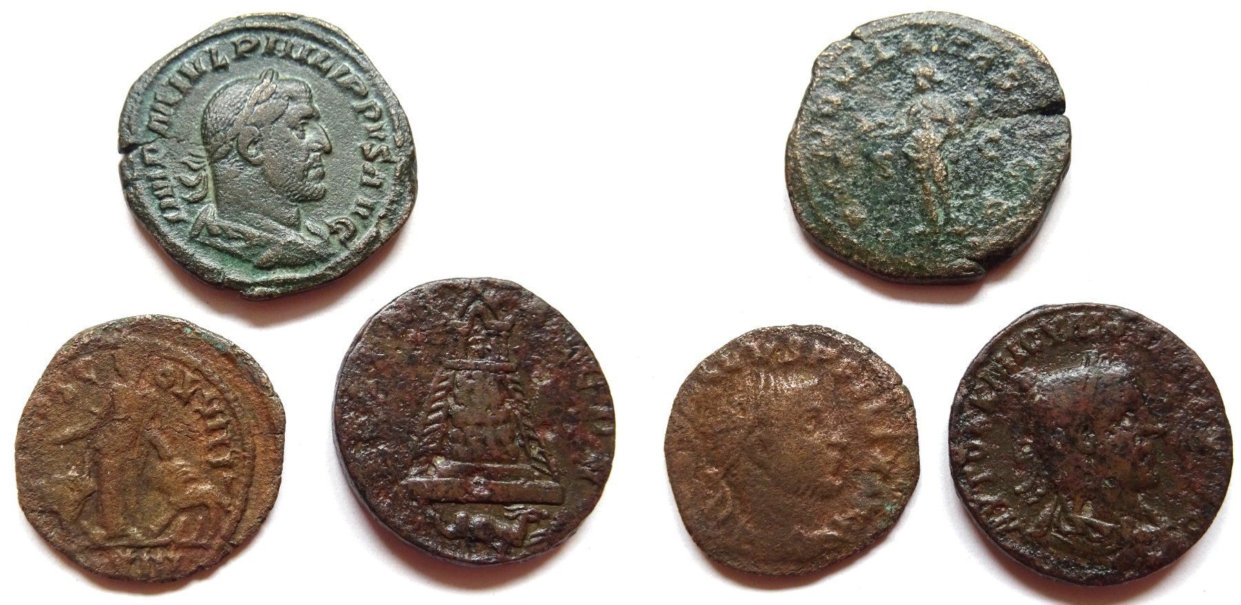 Tutti le monete: lot 3 roman coins – Usato da La Sarraz venduto da classicworldcoins