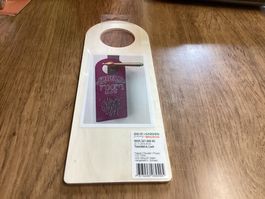 Holz-Türschild "Gina's Room" - Neu & Originalverpackt!