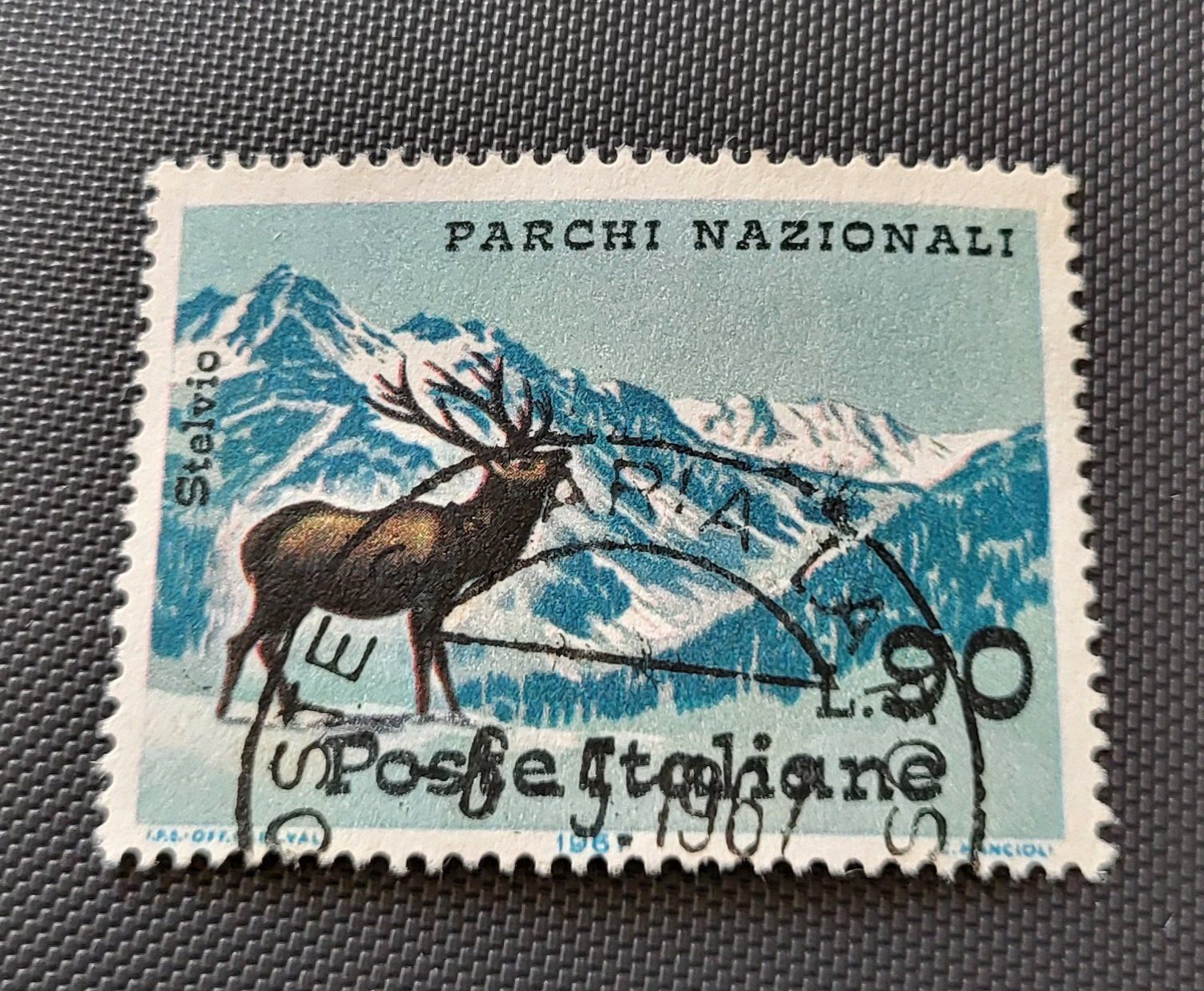 Tutti i francobolli: Italien 1967 briefmarke – Usato da St Gallen venduto da Stampsalshobby