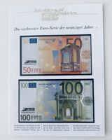 **Euro-Testdruck Reis System Banknotendruckerei in Top**