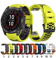 Armband Bracelet Silikon Sport V8 für Garmin Fenix 6 7 8 9